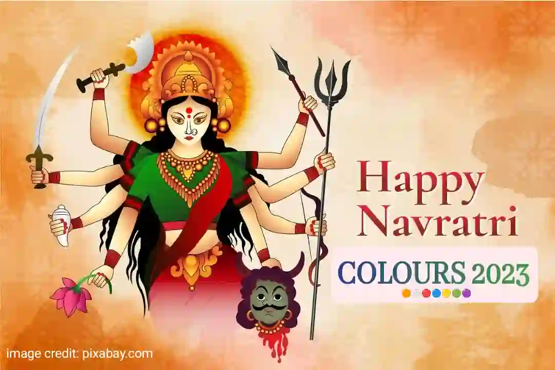 navratri colours 2023 list october